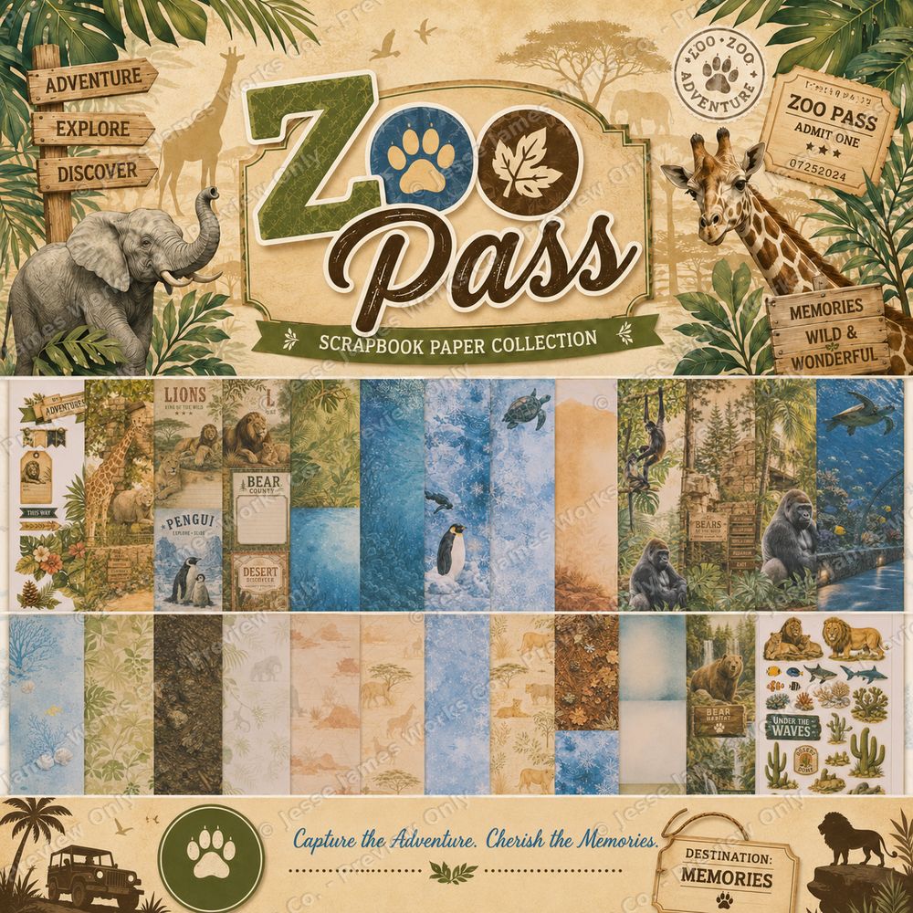 Watermarked preview of the Zoo Pass collection